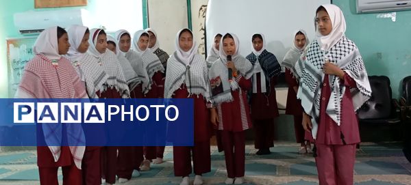 جشنواره سرود دانش‌آموزی در جزیره هرمز