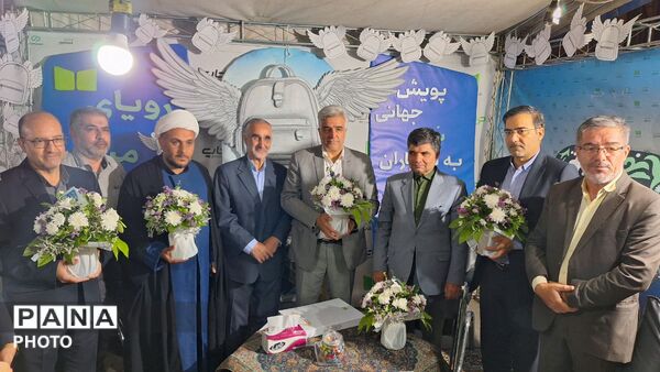 حضور فرماندار مشهد در جشن عید غدیر در میدان دانشجو