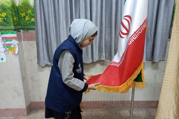 نمایشگاه فرهنگی_هنری و جشن ایرانمون در دبستان شهید آقچه‌لو رباط‌کریم