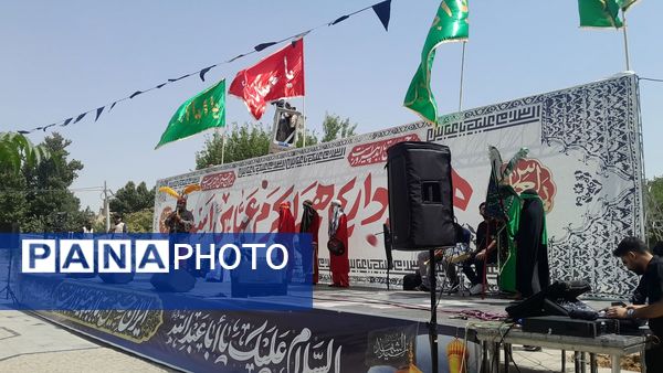 برگزاری تجمع یوم العباس در امامزاده حسن کرج