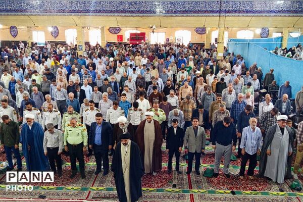 نماز جمعه بهارستان؛ تجلی وحدت با حضور دانش‌آموزان