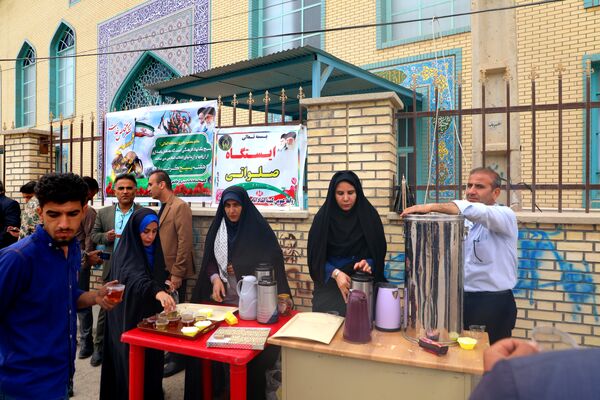 اجتماع همایش «شکوه اقتدار» بسیجیان در لنده