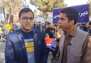 بازتاب پیام مسئولان باخرز در یوم‌الله ۱۳ آبان؛ تجلیل از حضور آگاهانه دانش‌آموزان