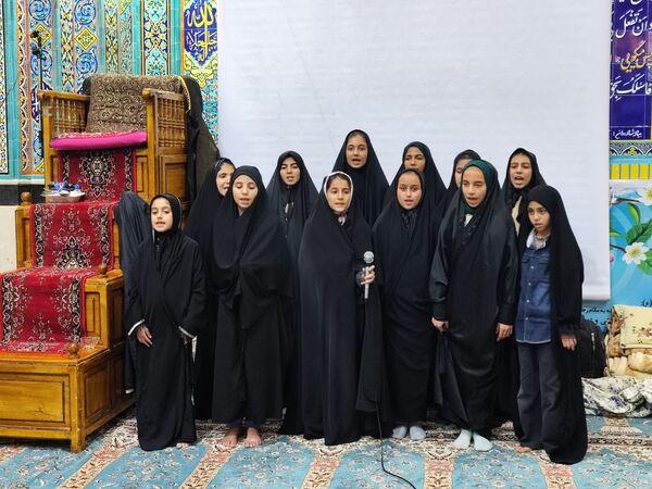 اعتکاف دانش‌آموزی در شهرستان ارسنجان