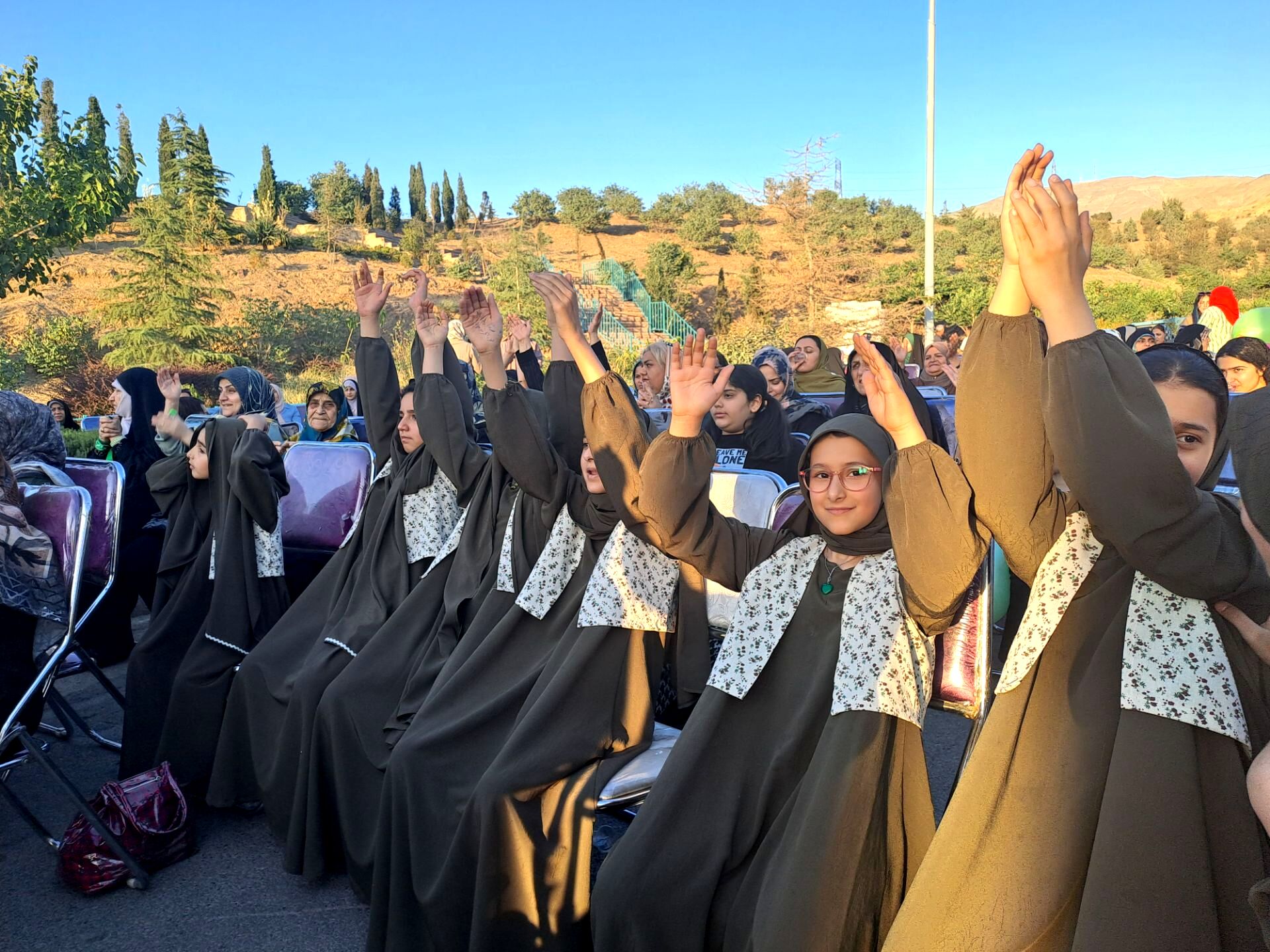 جشن بزرگ عید غدیر در بوستان همگام کرج 