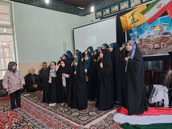 مراسم سالگرد شهادت سردار حاج قاسم سلیمانی در قائمشهر