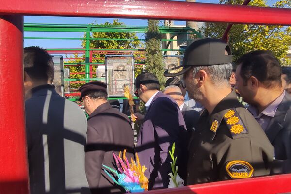 سومین سالگرد شهید علی‌اکبر رنجبر در گلزار شهدای شیراز