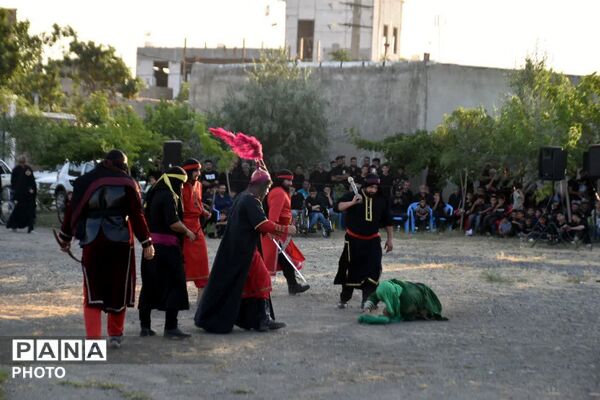 نمایش تعزیه در مهستان