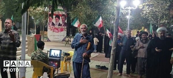 روایت از ۱۷۸ شب ایستادگی و اتحاد مردم فرهادگرد پای وطن و انقلاب