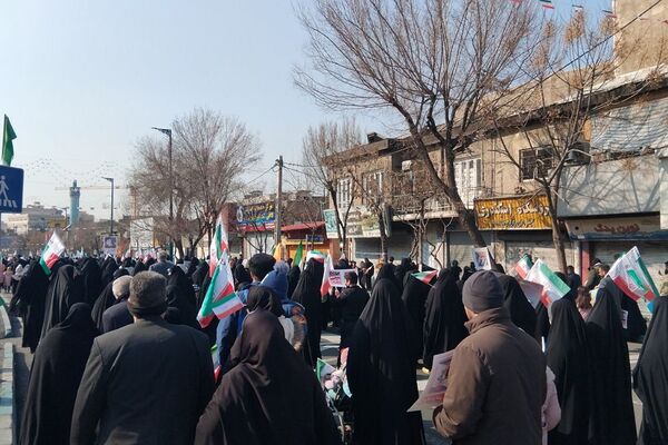 راهپیمایی ۲۲ بهمن در شهرری