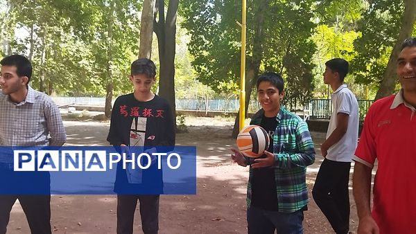 مسابقات ورزشی در اردوی جدید الورودهای شاهد ابوذر غفاری نیشابور 