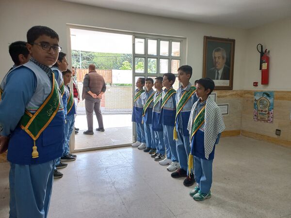آیین تجلیل از فرهنگیان در شهرستان تفرش 