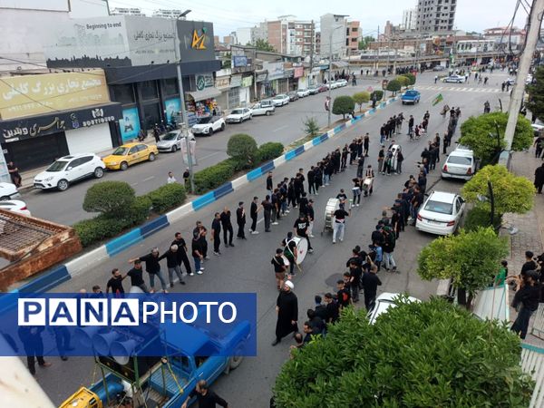 عزاداری تاسوعای حسینی در آمل 