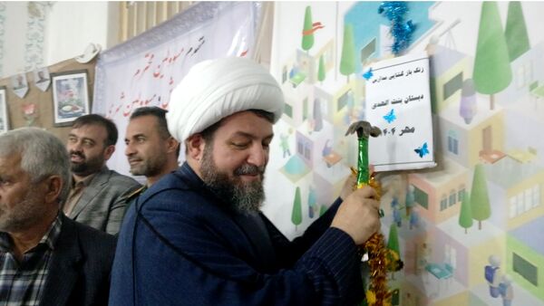 طنین زنگ مهر و ایثار و مقاومت در دبستان دخترانه بنت الهدی سرخ رود