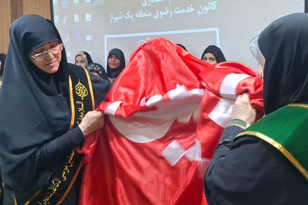 مراسم عزاداری دختران امام رضا (ع) ناحیه ۳ شیراز