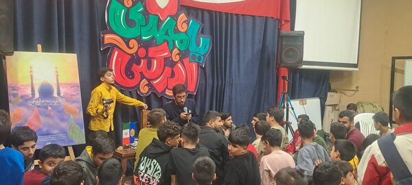 هیئت هفتگی دانش آموزی انصار المهدی نیشابور 