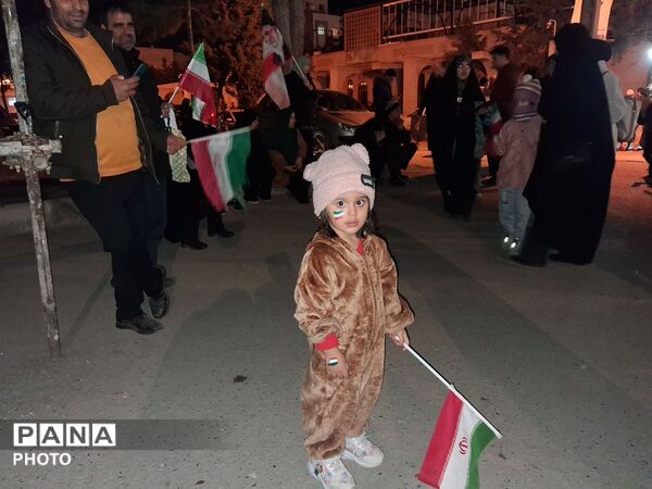 حضور دهه نودی ها در قلب اجتماعات بلوار فضل نیشابور