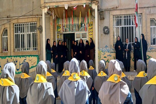 جشن روز معلم در مدرسه نمونه دولتی فدک