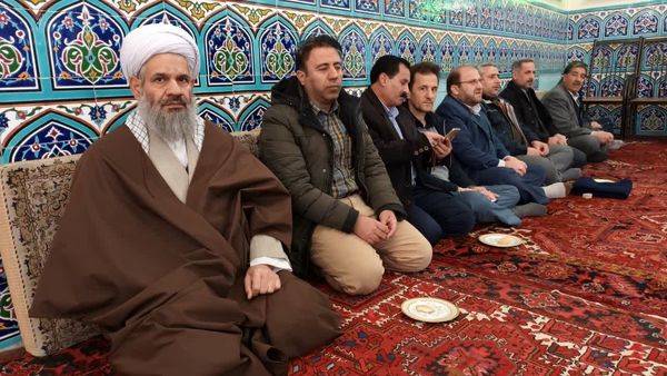 نمازجمعه اهر با صفای حضور نوجوانان