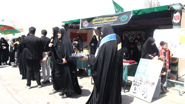 برپایی موکب عشاق الحسین در استان یزد