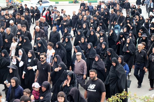 پیاده روی جاماندگان اربعین حسینی در اردبیل (2)