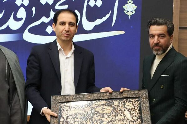 آئین تجلیل از استاد مجتبی قدبیگی قاری بین المللی برگزار گردید