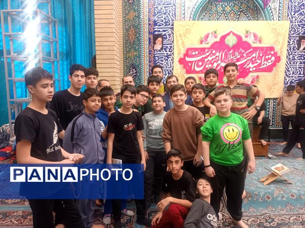 حال و هوای معنوی دانش‌آموزان ملاردی در آغوش اعتکاف