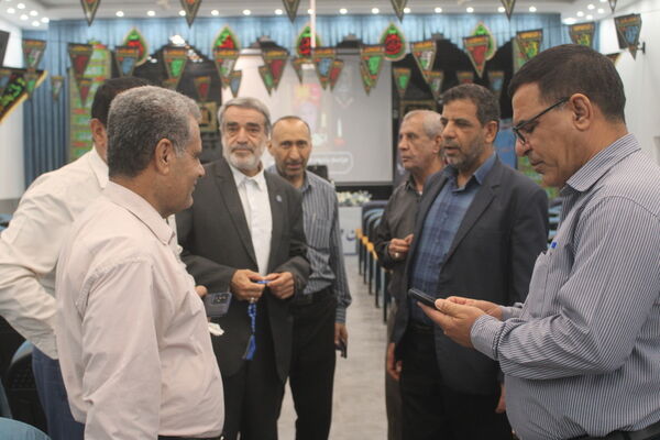  مراسم یادبود زنده یاد حاج محمد عباسی مدیر کل اسبق آموزش و پرورش استان بوشهر 