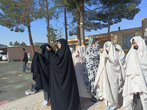 برگزاری نماز باران در شهرستان کاشمر