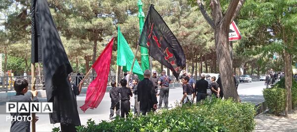 مراسم عزاداری مسجد پنج تن در روز عاشورای حسینی