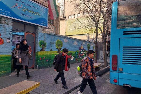 حضور پرشور دانش‌آموزان دبستان هیأت امنایی شهید قلنبر در اردوی کانون ری
