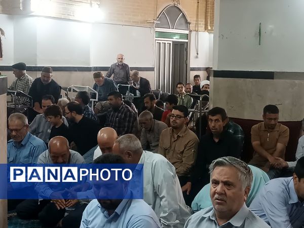 نماز جمعه با حضور پرشور مردم ولایتمدار نیشابور 