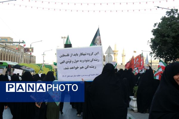 راهپیمایی گرامیداشت روز عفاف و حجاب در مشهد