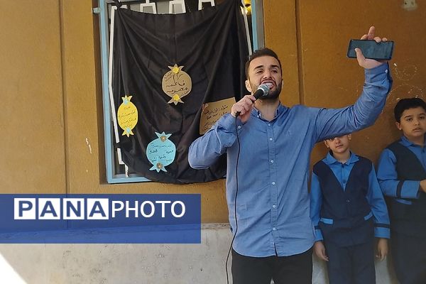 مراسم وفات حضرت معصومه(س) در مدارس رودهن 