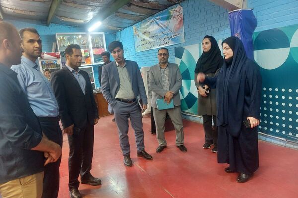 نظارت بر پیشرفت بازسازی مجموعه ورزشی محمد حسین ثمری در ملارد