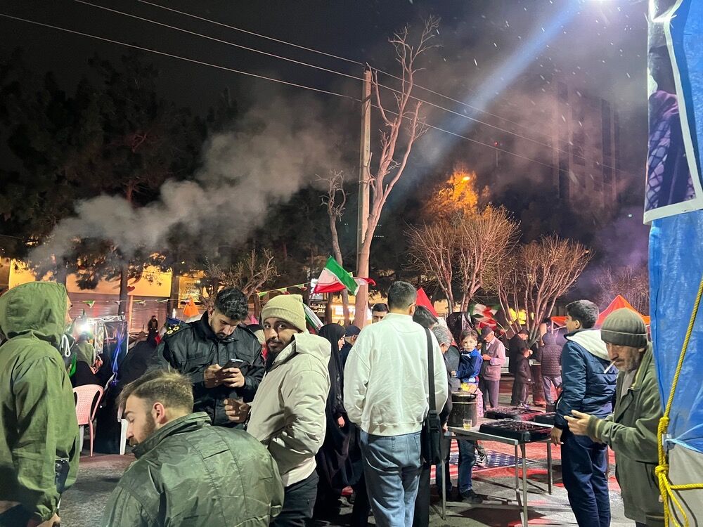 برپایی ایستگاه صلواتی در عظیمیه کرج