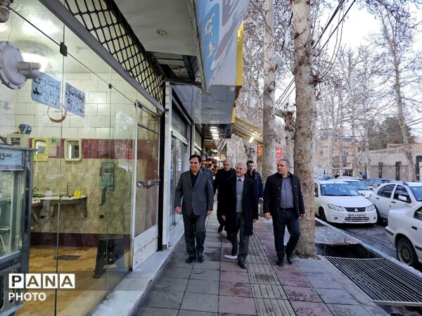 نظارت سرزده فرماندار نظرآباد و تضمین آرامش معیشتی در آستانه سال نو