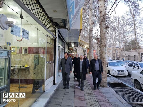 نظارت سرزده فرماندار نظرآباد و تضمین آرامش معیشتی در آستانه سال نو