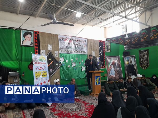 اعزام دانش‌آموزان دختر آشخانه به اردوی راهیان نور