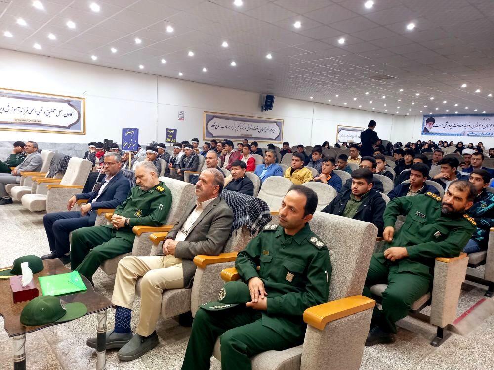 مراسم یادواره شهدای دانش‌آموز و معلم در شهرستان خلیل آباد