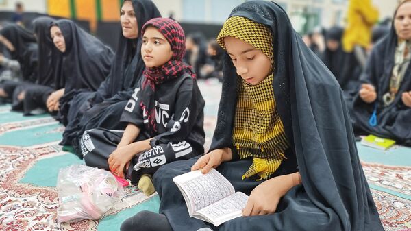  مراسم پرفیض زیارت عاشورا در شب چهارم محرم در مارگون