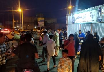 گروه‌‌های جهادی و عطر همدلی در سفره‌‌‌های افطار رودان 