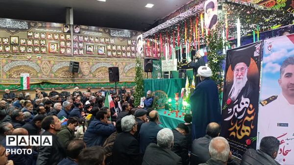 خلیل‌آباد میزبان پیکر شهید ناوگروه دوم سجاد عسکری