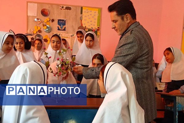 افتتاحیه طرح یاریگران زندگی در دبستان دخترانه شهید رستمی شهرقدس