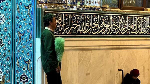 مراسم ولادت حضرت فاطمه زهرا(س) در آستان مقدس امامزاده عباس بن موسی(ع) بجنورد 