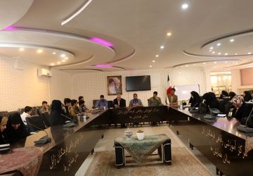 دیدار مدیر‌سازمان دانش آموزی استان با دانش‌آموز خبرنگاران قطب سیستان 