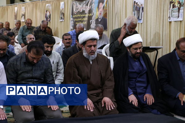 مراسم بزرگداشت شهدای خدمت در مسجد جامع شهرستان آباده 