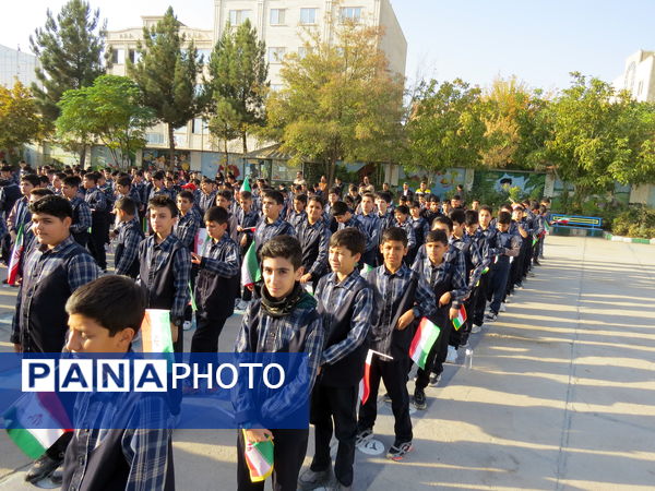 آغاز روزی پرنشاط با اجرای ورزش صبحگاهی در مدارس بجنورد 