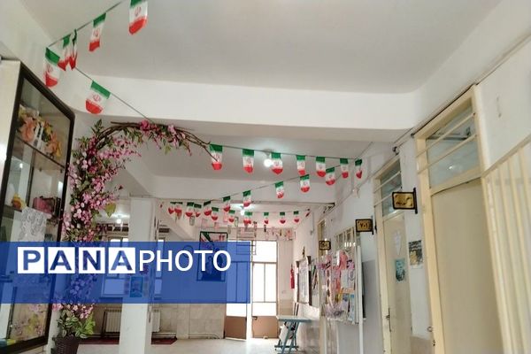 آماده سازی آموزشگاه شهید مجید دهنوی به مناسبت دهه فجر و نیمه شعبان