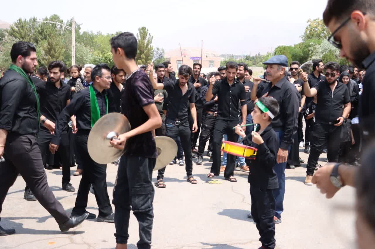 مراسم عاشورای حسینی در شهرستان کوهبنان